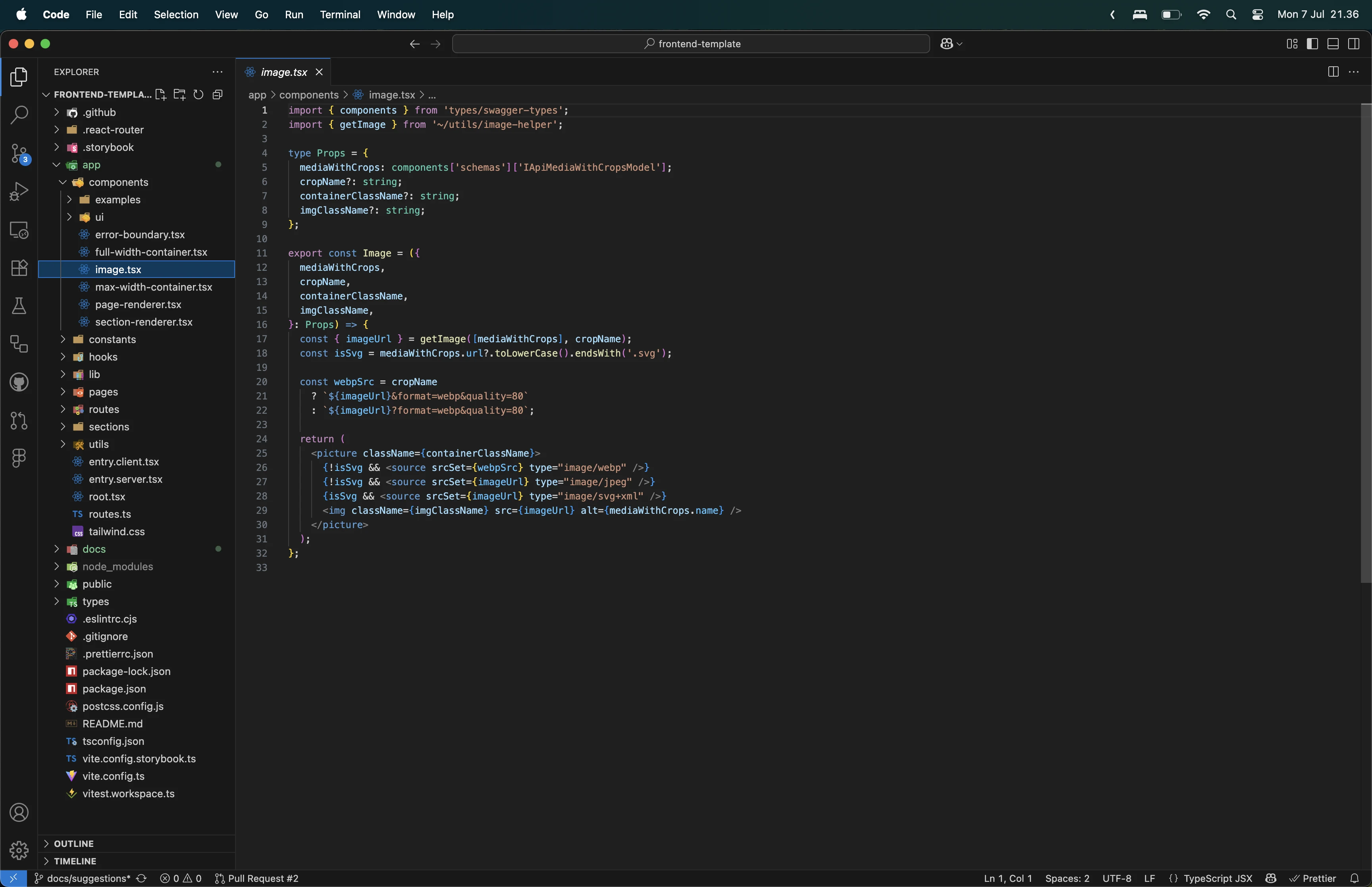 Frontend Baseline Upgrade